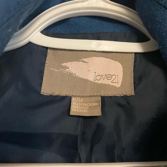 Blue Peacoat - Great Condition! - Picture 5 of 5
